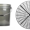 Wash Bucket With Gritt Guard 13LT Κουβας Πλυσιματος Οχημάτων με Σιτα