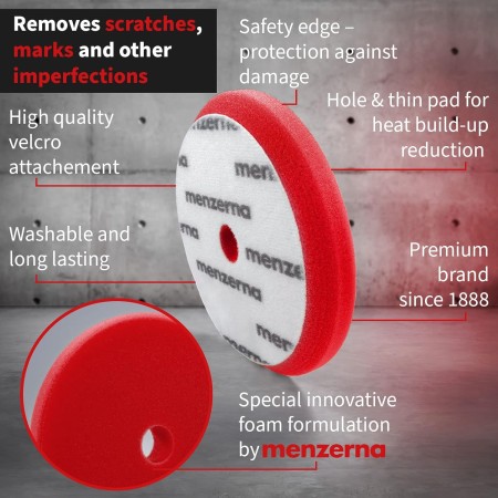 Menzerna Heavy Cut Foam Pad 125mm Κοπτικο Σφουγγαρι Γυαλισματος 125mm