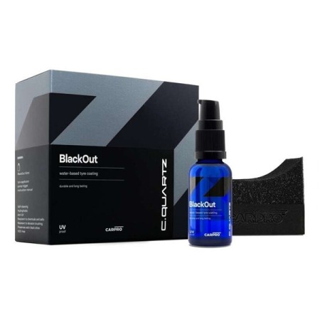 Car Pro CQuartz Black Out 2.0 Συντηρητικο Σφραγιστικο Ελαστικών 50ml