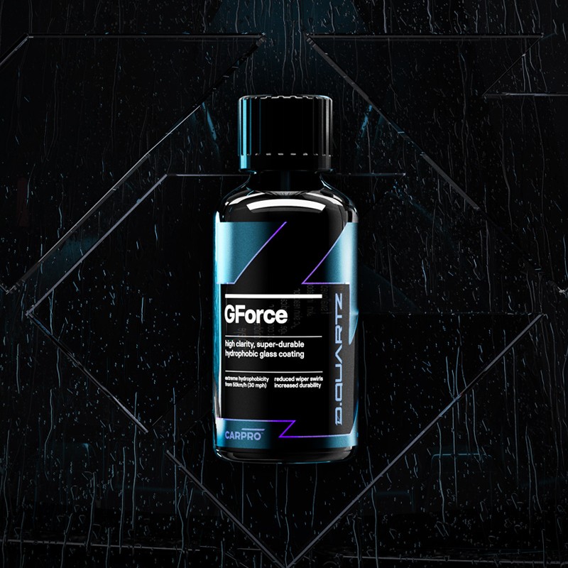 CarPro DQuartz GForce Kit 50ml Glass Coating Κεραμικη Επίστρωση Τζαμιών