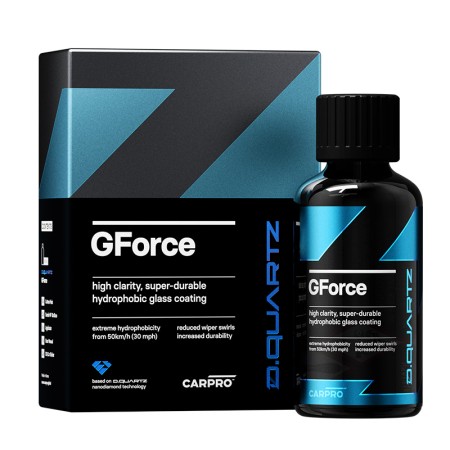 CarPro DQuartz GForce Kit 10ml Glass Coating Κεραμικη Επίστρωση Τζαμιών