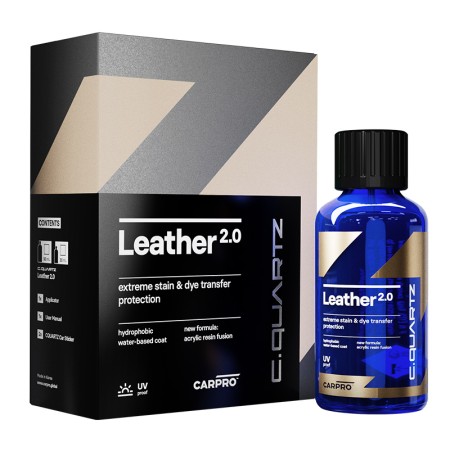 Carpro CQuartz Leather 2.0 30ml Κεραμική Επίστρωση Δερματων