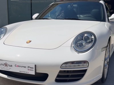 Porsche 997 pdk Targa4S Full Detail - Επαναφορα-Γυαλισμα - Κερωμα Χρωματος - Swissvax Wax Protection