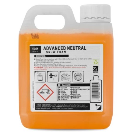 ValetPro Advance Neutral Snow Foam 1LT Αφρός Πρόπλυσης Χαμηλού Αφρισμού