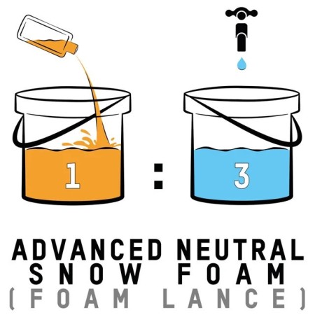 ValetPro Advance Neutral Snow Foam 1LT Αφρός Πρόπλυσης Χαμηλού Αφρισμού