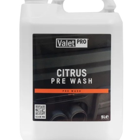 ValetPro Citrus Pre Wash 5Lt  Προπλυση για Αφαιρεση Traffic Film και Εντόμων
