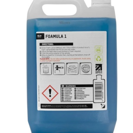 ValetPro Foamula1  5LT  Αφρος Προπλυσης Ουδετερος