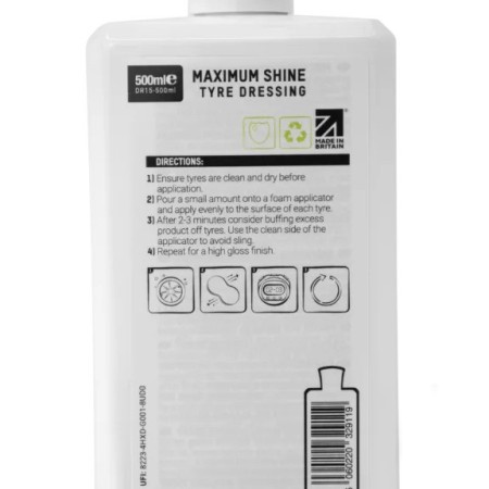 ValetPro Maximum Shine Tyre Gel 500ml Συντηρητικο Γυαλιστικο Ελαστικών