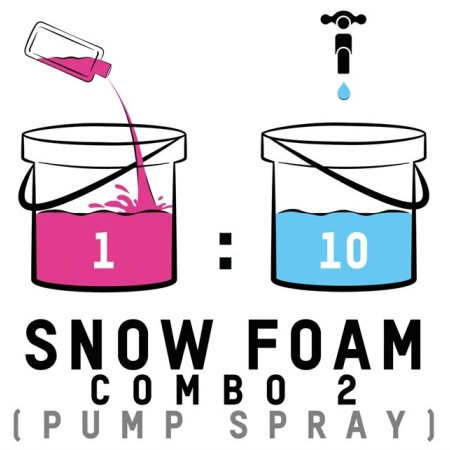 ValetPro Snow Foam Combo2 1LT Αφρος Πρόπλυσης Υψηλου Αφρισμου