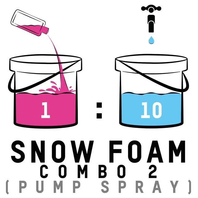 ValetPro Snow Foam Combo2 1LT Αφρος Πρόπλυσης Υψηλου Αφρισμου